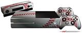 Baseball - Holiday Bundle Decal Style Skin fits XBOX One Console Original, Kinect and 2 Controllers (XBOX SYSTEM NOT INCLUDED)