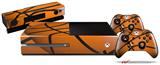 Basketball - Holiday Bundle Decal Style Skin fits XBOX One Console Original, Kinect and 2 Controllers (XBOX SYSTEM NOT INCLUDED)