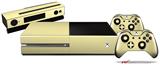 Solids Collection Yellow Sunshine - Holiday Bundle Decal Style Skin fits XBOX One Console Original, Kinect and 2 Controllers (XBOX SYSTEM NOT INCLUDED)