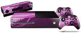 Mystic Vortex Hot Pink - Holiday Bundle Decal Style Skin fits XBOX One Console Original, Kinect and 2 Controllers (XBOX SYSTEM NOT INCLUDED)