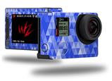 Triangle Mosaic Blue - Decal Style Skin fits GoPro Hero 4 Silver Camera (GOPRO SOLD SEPARATELY)