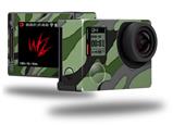 Camouflage Green - Decal Style Skin fits GoPro Hero 4 Silver Camera (GOPRO SOLD SEPARATELY)