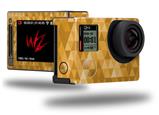 Triangle Mosaic Orange - Decal Style Skin fits GoPro Hero 4 Silver Camera (GOPRO SOLD SEPARATELY)