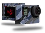Camouflage Blue - Decal Style Skin fits GoPro Hero 4 Silver Camera (GOPRO SOLD SEPARATELY)
