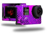 Halftone Splatter Hot Pink Purple - Decal Style Skin fits GoPro Hero 4 Silver Camera (GOPRO SOLD SEPARATELY)