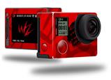 Oriental Dragon Black on Red - Decal Style Skin fits GoPro Hero 4 Silver Camera (GOPRO SOLD SEPARATELY)