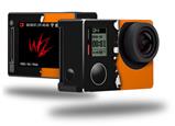 Ripped Colors Black Orange - Decal Style Skin fits GoPro Hero 4 Silver Camera (GOPRO SOLD SEPARATELY)