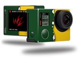 Ripped Colors Green Yellow - Decal Style Skin fits GoPro Hero 4 Silver Camera (GOPRO SOLD SEPARATELY)