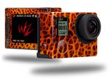 Fractal Fur Cheetah - Decal Style Skin fits GoPro Hero 4 Silver Camera (GOPRO SOLD SEPARATELY)