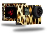 Fractal Fur Leopard - Decal Style Skin fits GoPro Hero 4 Silver Camera (GOPRO SOLD SEPARATELY)
