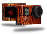 Fractal Fur Tiger - Decal Style Skin fits GoPro Hero 4 Silver Camera (GOPRO SOLD SEPARATELY)