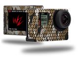 HEX Mesh Camo 01 Tan - Decal Style Skin fits GoPro Hero 4 Silver Camera (GOPRO SOLD SEPARATELY)