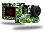 WraptorCamo Digital Camo Green - Decal Style Skin fits GoPro Hero 4 Silver Camera (GOPRO SOLD SEPARATELY)