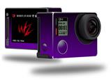 Smooth Fades Purple Black - Decal Style Skin fits GoPro Hero 4 Silver Camera (GOPRO SOLD SEPARATELY)