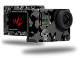 WraptorCamo Old School Camouflage Camo Black - Decal Style Skin fits GoPro Hero 4 Silver Camera (GOPRO SOLD SEPARATELY)