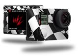 Checkered Racing Flag - Decal Style Skin fits GoPro Hero 4 Silver Camera (GOPRO SOLD SEPARATELY)