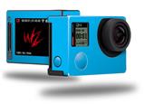 Solid Color Blue Neon - Decal Style Skin fits GoPro Hero 4 Silver Camera (GOPRO SOLD SEPARATELY)