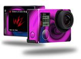 Alecias Swirl 01 Purple - Decal Style Skin fits GoPro Hero 4 Silver Camera (GOPRO SOLD SEPARATELY)