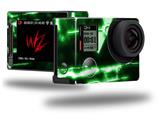 Radioactive Green - Decal Style Skin fits GoPro Hero 4 Silver Camera (GOPRO SOLD SEPARATELY)