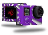 Rising Sun Japanese Flag Purple - Decal Style Skin fits GoPro Hero 4 Silver Camera (GOPRO SOLD SEPARATELY)