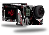 Abstract 02 Red - Decal Style Skin fits GoPro Hero 4 Silver Camera (GOPRO SOLD SEPARATELY)