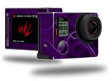 Abstract 01 Purple - Decal Style Skin fits GoPro Hero 4 Silver Camera (GOPRO SOLD SEPARATELY)