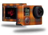 Plaid Pumpkin Orange - Decal Style Skin fits GoPro Hero 4 Silver Camera (GOPRO SOLD SEPARATELY)