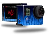 Fire Blue - Decal Style Skin fits GoPro Hero 4 Silver Camera (GOPRO SOLD SEPARATELY)