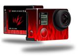 Fire Red - Decal Style Skin fits GoPro Hero 4 Silver Camera (GOPRO SOLD SEPARATELY)
