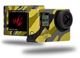 Camouflage Yellow - Decal Style Skin fits GoPro Hero 4 Silver Camera (GOPRO SOLD SEPARATELY)