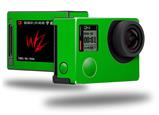 Solids Collection Green - Decal Style Skin fits GoPro Hero 4 Silver Camera (GOPRO SOLD SEPARATELY)