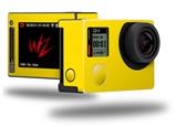 Solids Collection Yellow - Decal Style Skin fits GoPro Hero 4 Silver Camera (GOPRO SOLD SEPARATELY)