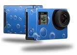 Bubbles Blue - Decal Style Skin fits GoPro Hero 4 Black Camera (GOPRO SOLD SEPARATELY)
