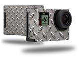 Diamond Plate Metal 02 - Decal Style Skin fits GoPro Hero 4 Black Camera (GOPRO SOLD SEPARATELY)