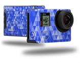 Triangle Mosaic Blue - Decal Style Skin fits GoPro Hero 4 Black Camera (GOPRO SOLD SEPARATELY)