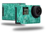 Triangle Mosaic Seafoam Green - Decal Style Skin fits GoPro Hero 4 Black Camera (GOPRO SOLD SEPARATELY)
