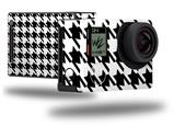 Houndstooth Black and White - Decal Style Skin fits GoPro Hero 4 Black Camera (GOPRO SOLD SEPARATELY)
