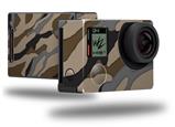 Camouflage Brown - Decal Style Skin fits GoPro Hero 4 Black Camera (GOPRO SOLD SEPARATELY)