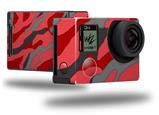 Camouflage Red - Decal Style Skin fits GoPro Hero 4 Black Camera (GOPRO SOLD SEPARATELY)