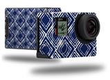 Wavey Navy Blue - Decal Style Skin fits GoPro Hero 4 Black Camera (GOPRO SOLD SEPARATELY)