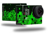 HEX Green - Decal Style Skin fits GoPro Hero 4 Black Camera (GOPRO SOLD SEPARATELY)