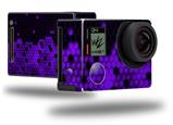 HEX Purple - Decal Style Skin fits GoPro Hero 4 Black Camera (GOPRO SOLD SEPARATELY)
