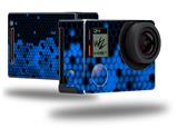 HEX Blue - Decal Style Skin fits GoPro Hero 4 Black Camera (GOPRO SOLD SEPARATELY)