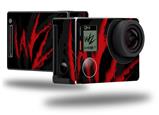 WraptorSkinz WZ on Black - Decal Style Skin fits GoPro Hero 4 Black Camera (GOPRO SOLD SEPARATELY)