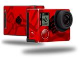 Oriental Dragon Black on Red - Decal Style Skin fits GoPro Hero 4 Black Camera (GOPRO SOLD SEPARATELY)