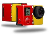 Ripped Colors Red Yellow - Decal Style Skin fits GoPro Hero 4 Black Camera (GOPRO SOLD SEPARATELY)