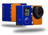 Ripped Colors Blue Orange - Decal Style Skin fits GoPro Hero 4 Black Camera (GOPRO SOLD SEPARATELY)