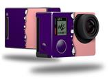Ripped Colors Purple Pink - Decal Style Skin fits GoPro Hero 4 Black Camera (GOPRO SOLD SEPARATELY)