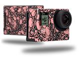 Scattered Skulls Pink - Decal Style Skin fits GoPro Hero 4 Black Camera (GOPRO SOLD SEPARATELY)
