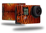 Fractal Fur Tiger - Decal Style Skin fits GoPro Hero 4 Black Camera (GOPRO SOLD SEPARATELY)